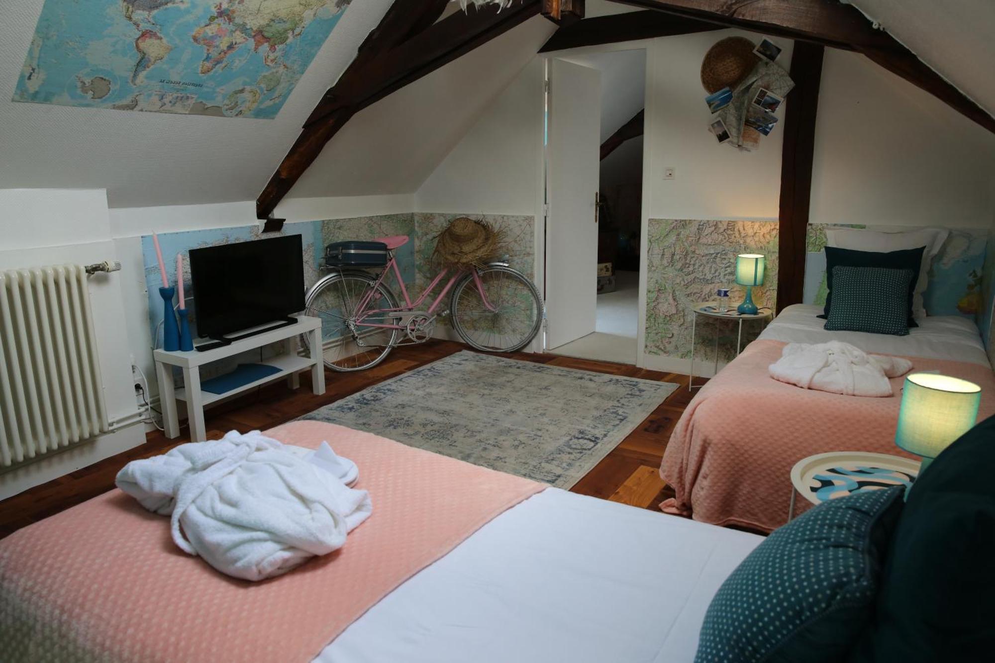 Taty Ginette Maison Et Table D'Hotes Marolles  Bagian luar foto